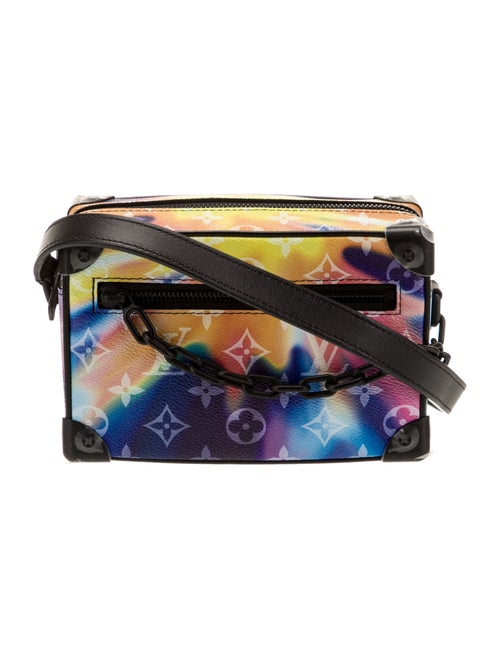 Louis Vuitton Coated Canvas Monogram Sunset Mini Soft Trunk