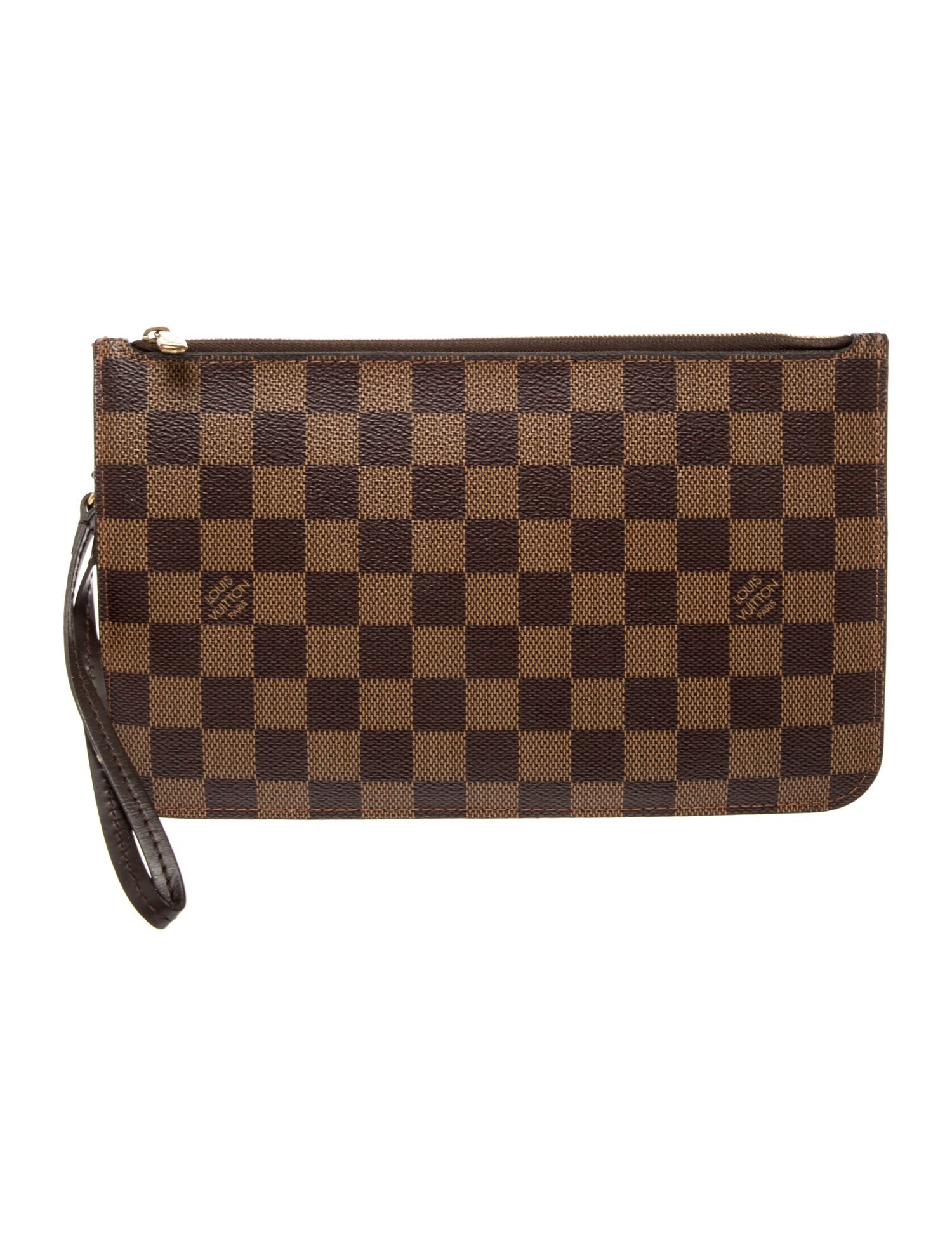 Louis Vuitton Damier Ebene Neverfull Pouch