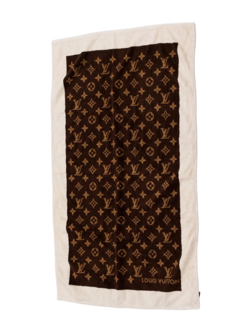 Louis Vuitton Cotton Monogram Beach Towel