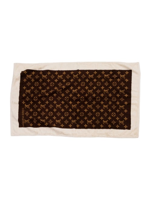Louis Vuitton Cotton Monogram Beach Towel