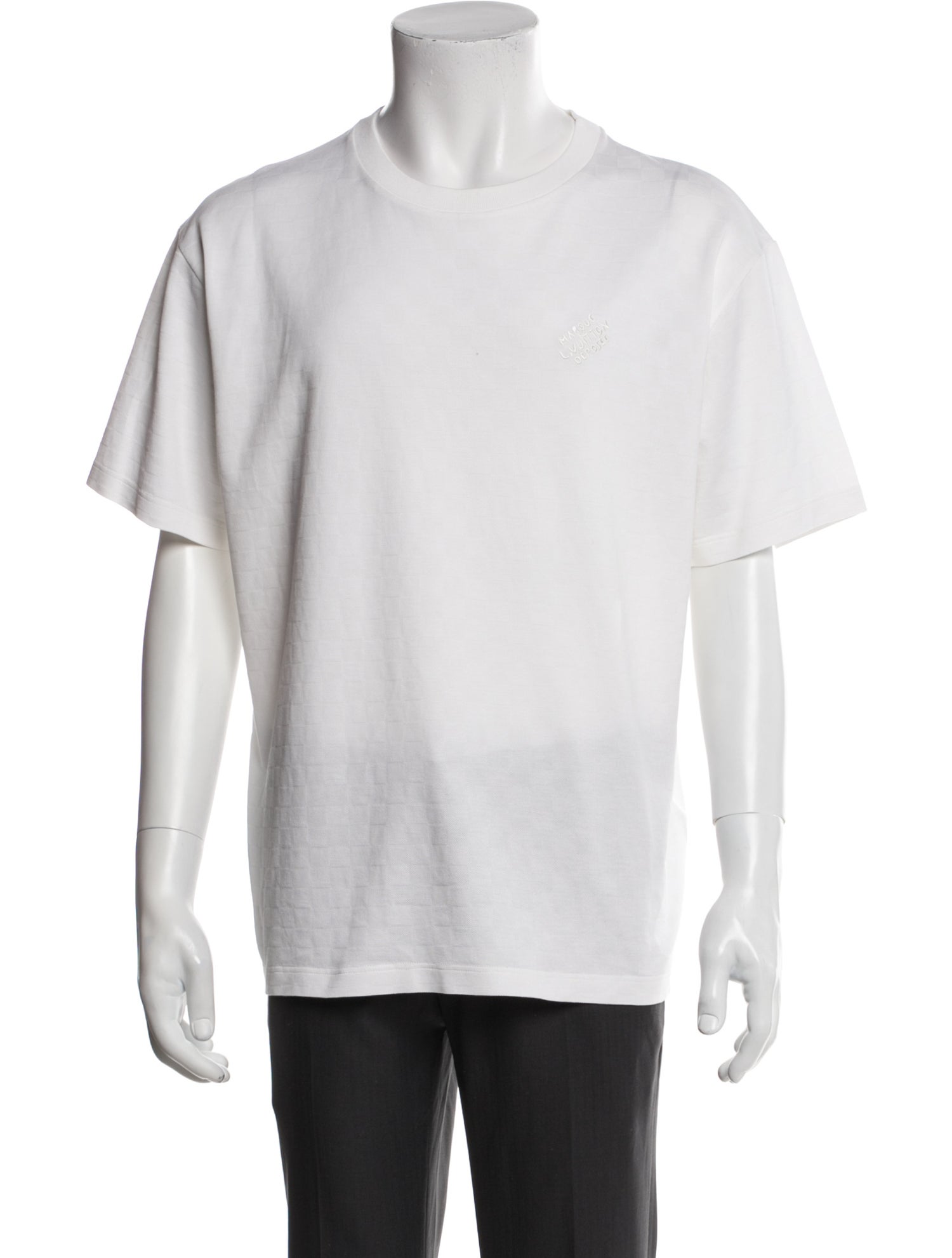 Maison Margiela Numbers Logo Graphic Print T-Shirt - White T