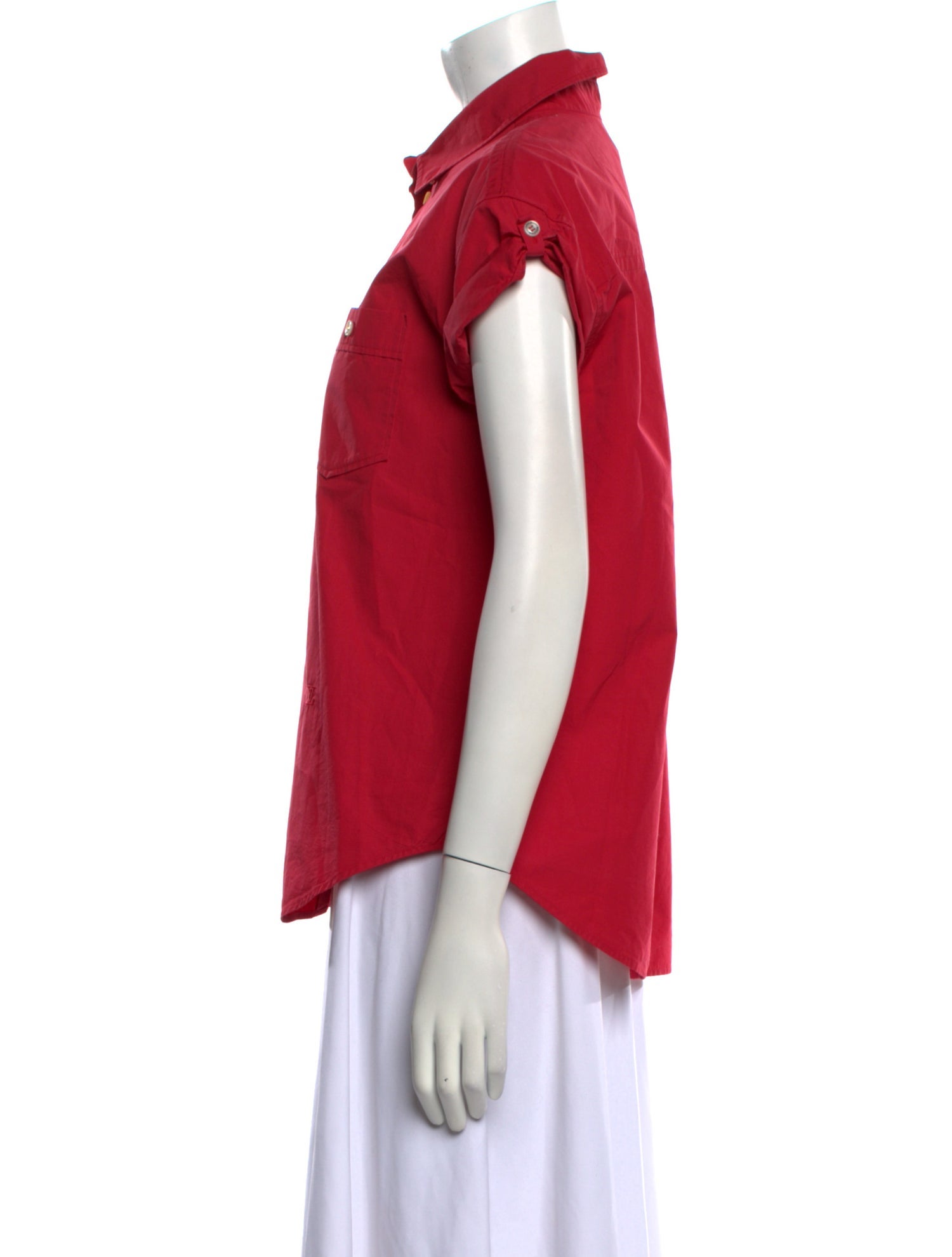 Louis Vuitton 2010's Short Sleeve Button-Up Top