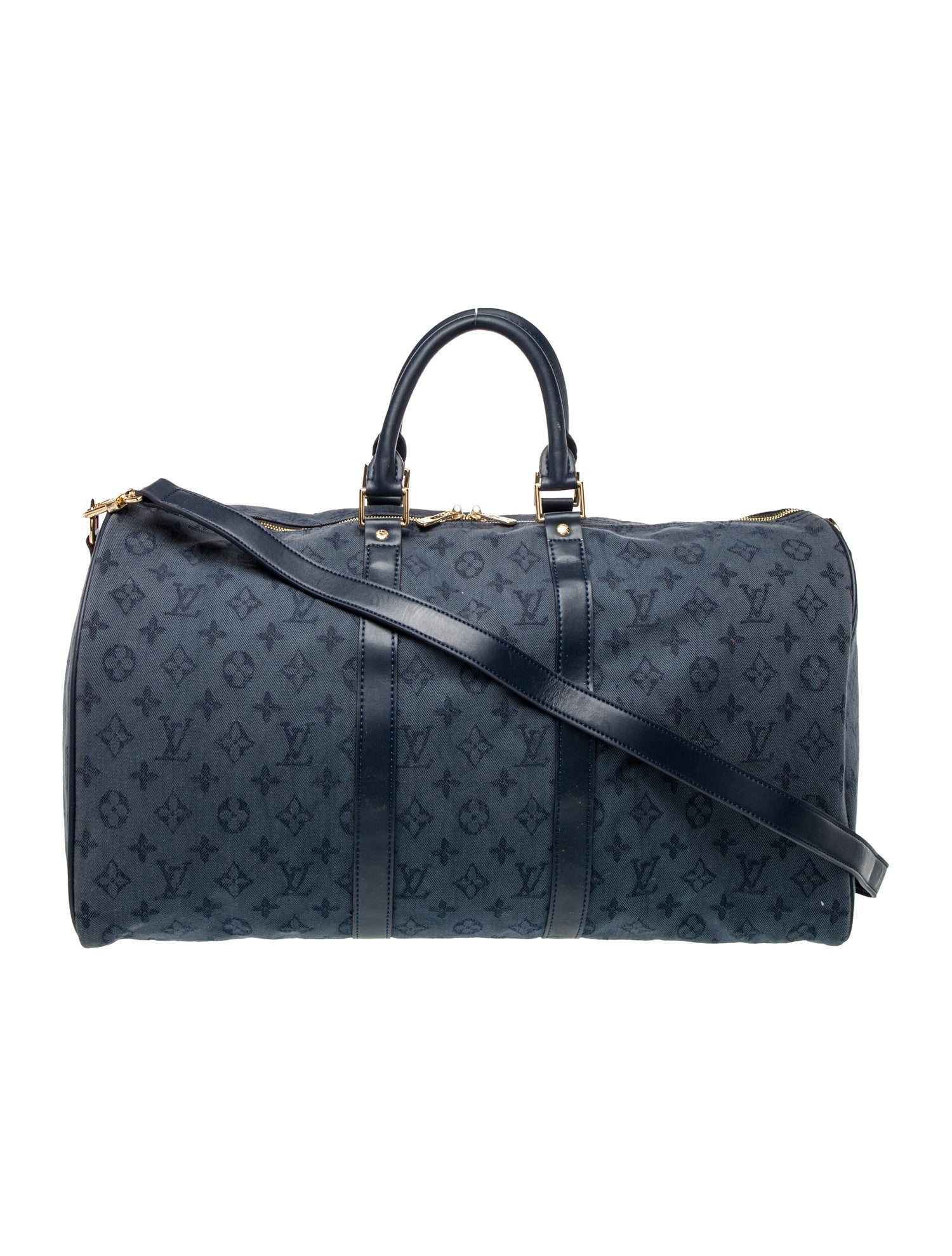 Louis Vuitton Monogram Eclipse Keepall Bandouliere 50