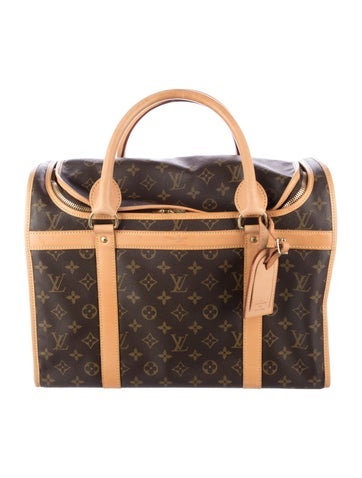 Louis Vuitton Pet Accessories Monogram Sac Chien 40 Carrier