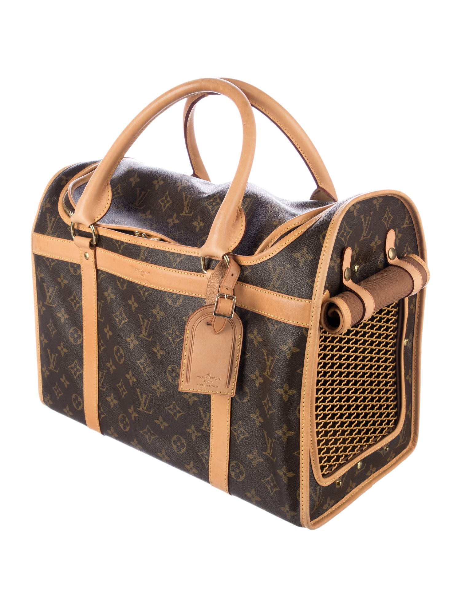 Louis Vuitton Monogram Sac Chien 40 Pet Carrier