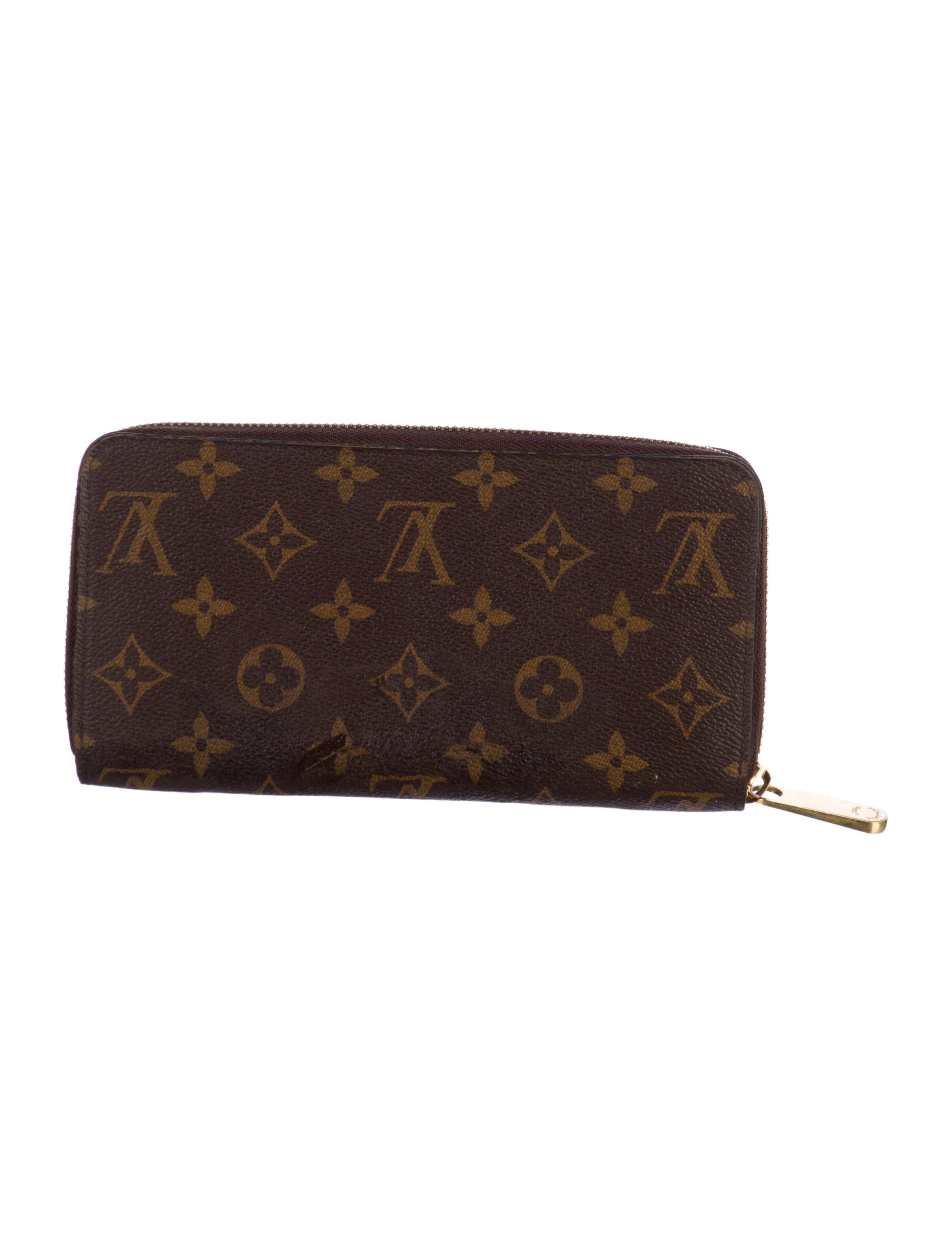 Louis Vuitton LV Monogram Coated Canvas Zippy Wallet