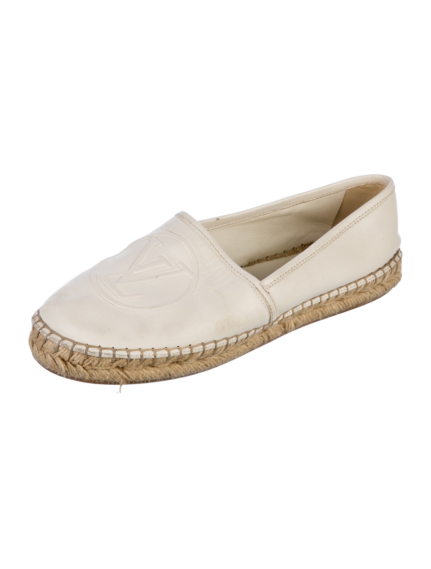 Louis Vuitton Leather Espadrilles
