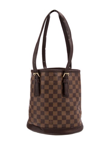 Louis Vuitton Bucket Bags Damier Ebene Marais
