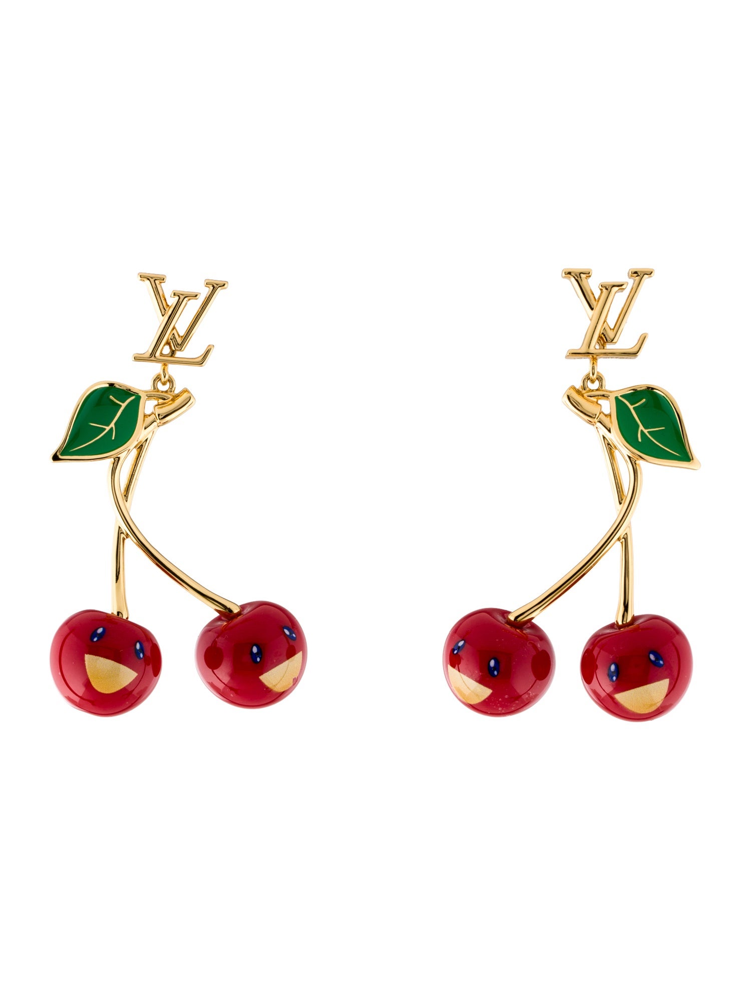 Louis Vuitton x TM Cerise Earrings