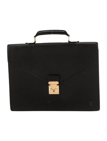 Louis Vuitton Briefcases Epi Leather Serviette Conseiller Vintage