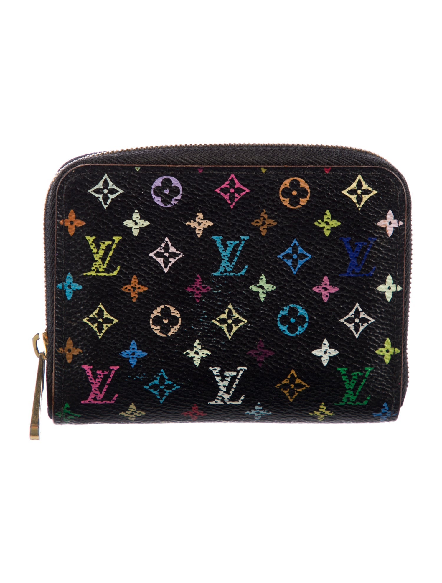 Louis Vuitton 2012 Multicolore Monogram Pattern Zippy Coin Purse