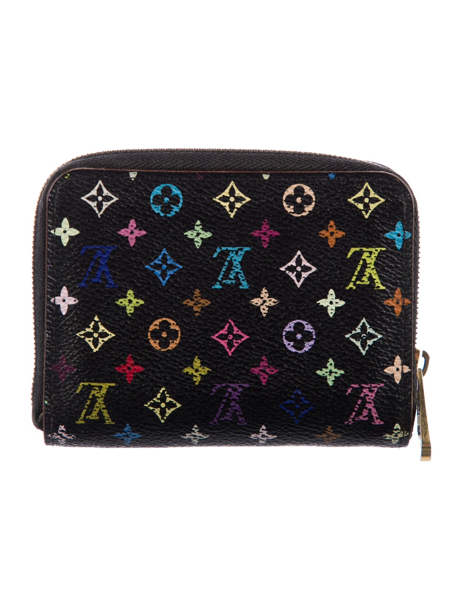 Louis Vuitton 2012 Multicolore Monogram Pattern Zippy Coin Purse