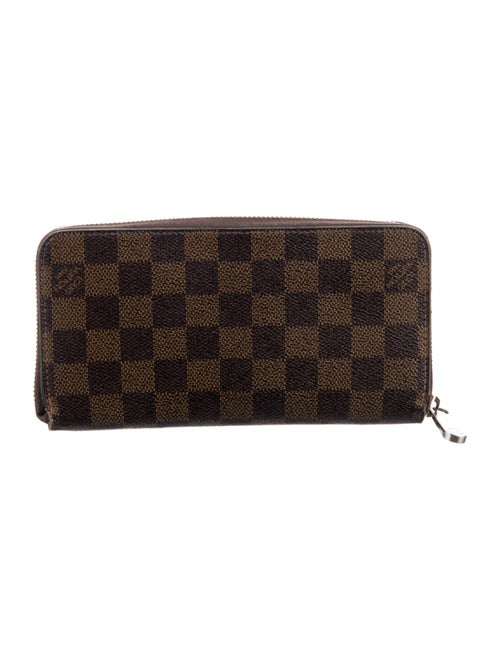 Louis Vuitton 2013 Damier Ebene Pattern Zippy Wallet