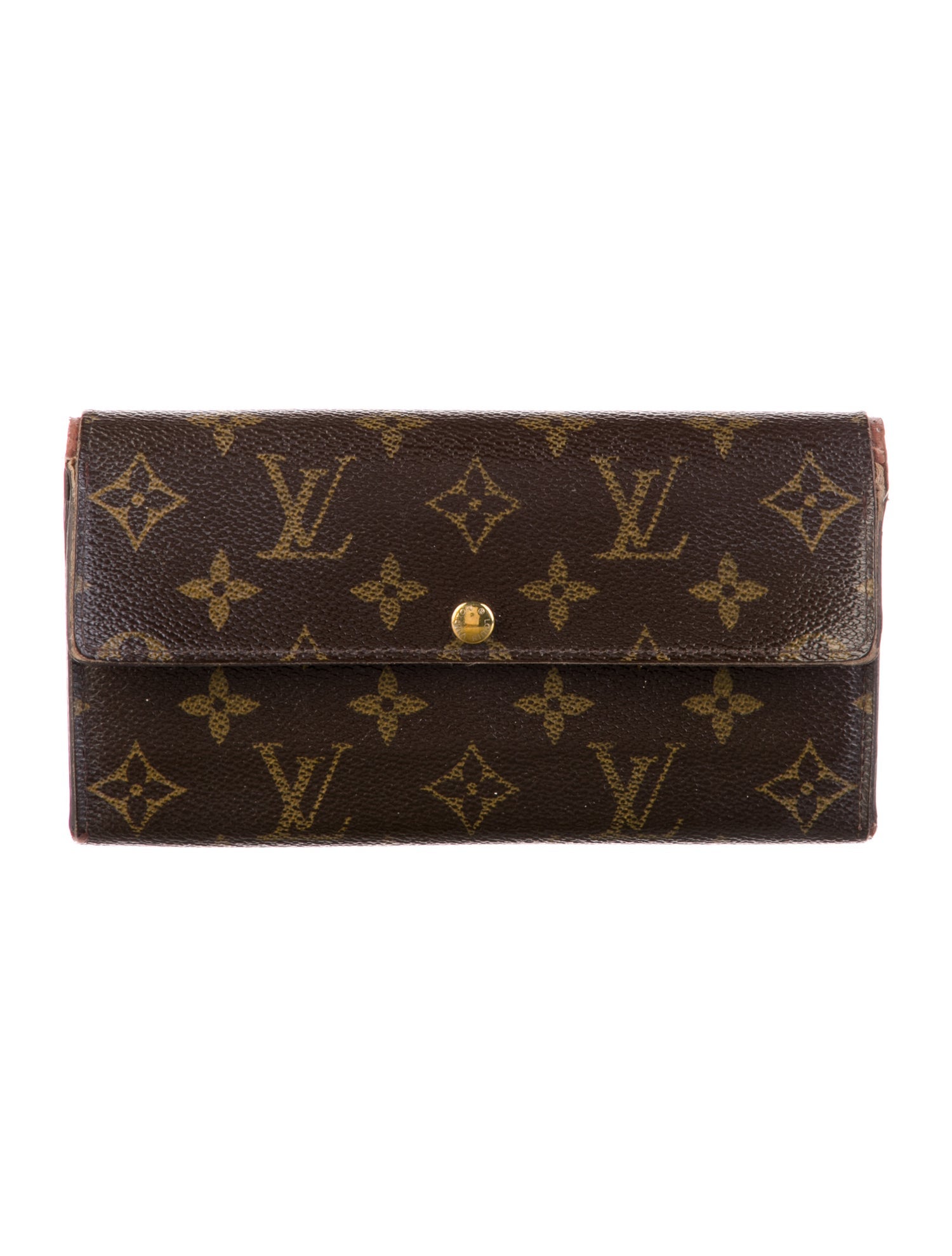 Louis Vuitton 2008 LV Monogram Sarah Wallet