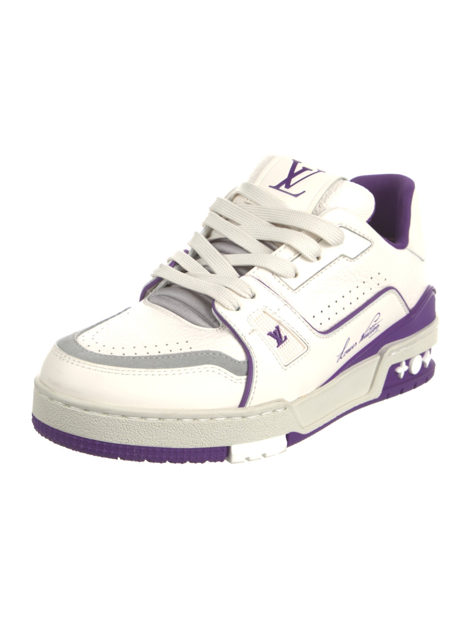 Louis Vuitton LV Monogram Leather Sneakers