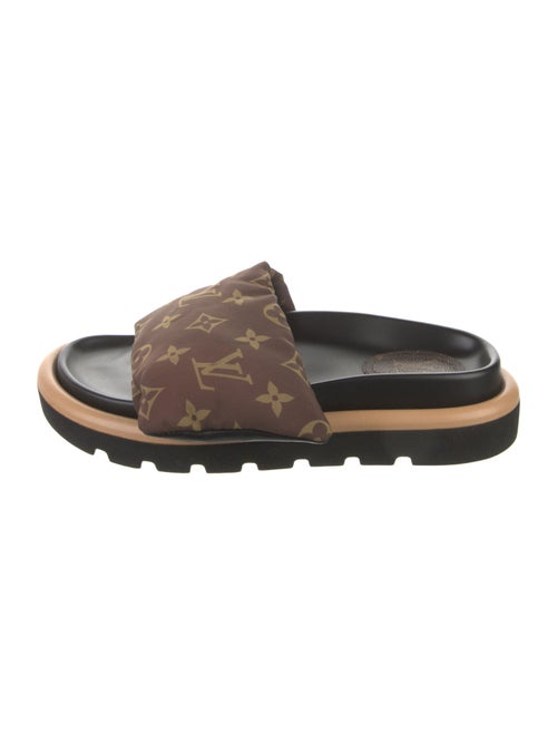 Louis Vuitton 2021 Monogram Pattern Slides