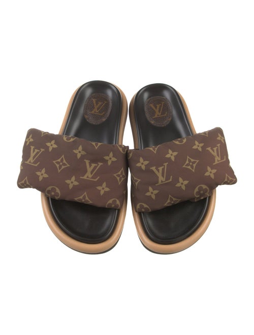 Louis Vuitton 2021 Monogram Pattern Slides