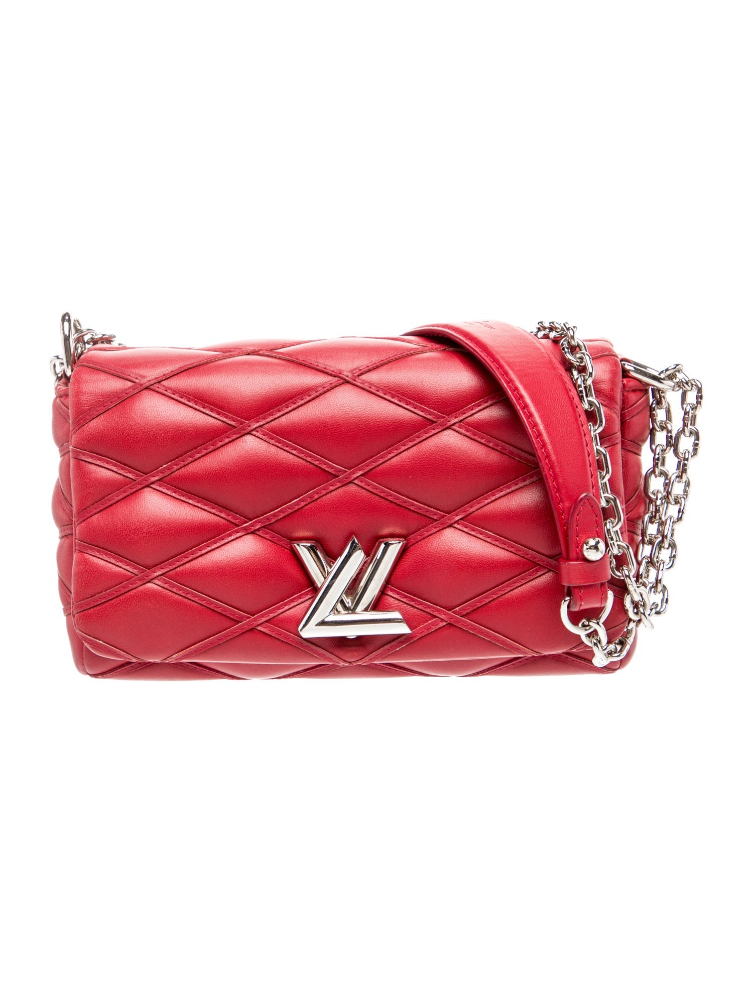 Louis Vuitton Leather Quilted Malletage GO-14 MM