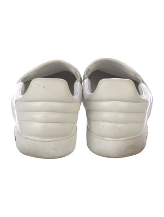 Louis Vuitton 2015 Embossed Leather Sneakers