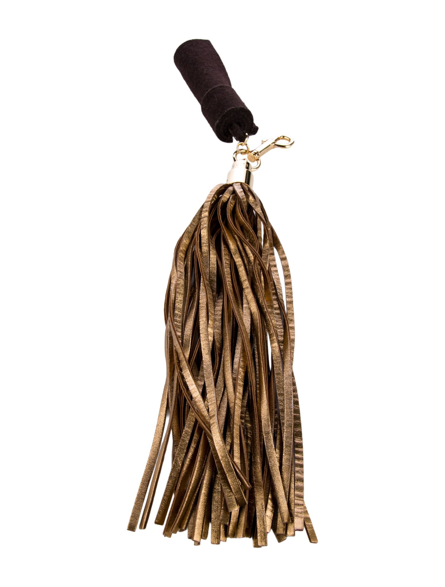 Louis Vuitton Felt and Leather Tassel Bag Charm