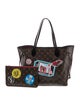 Louis Vuitton LV Monogram Neverfull w/Pouch MM