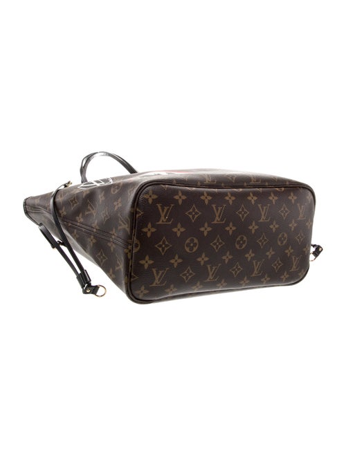 Louis Vuitton LV Monogram Neverfull w/Pouch MM