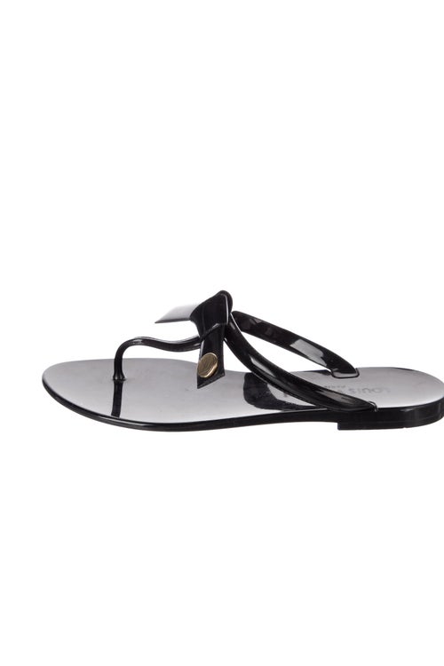Louis Vuitton LV Monogram Rubber Flip Flops