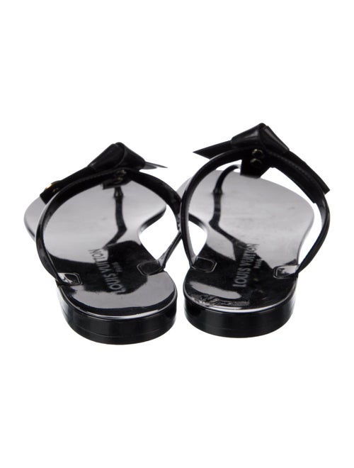 Louis Vuitton LV Monogram Rubber Flip Flops