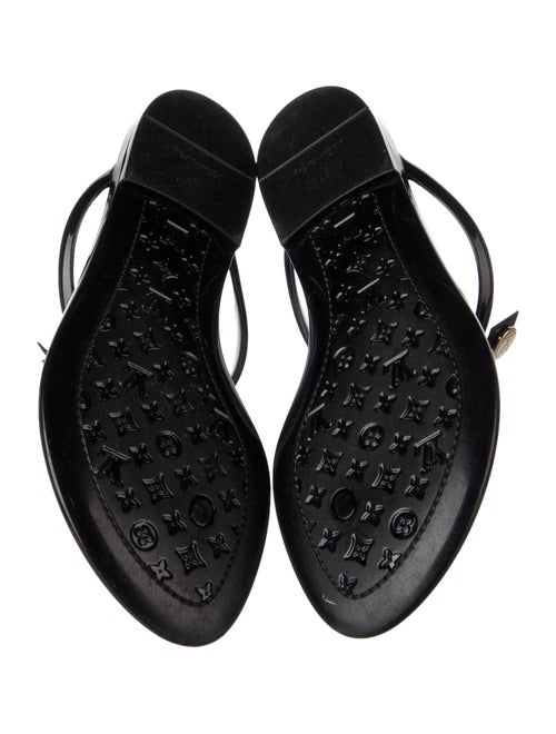 Louis Vuitton LV Monogram Rubber Flip Flops