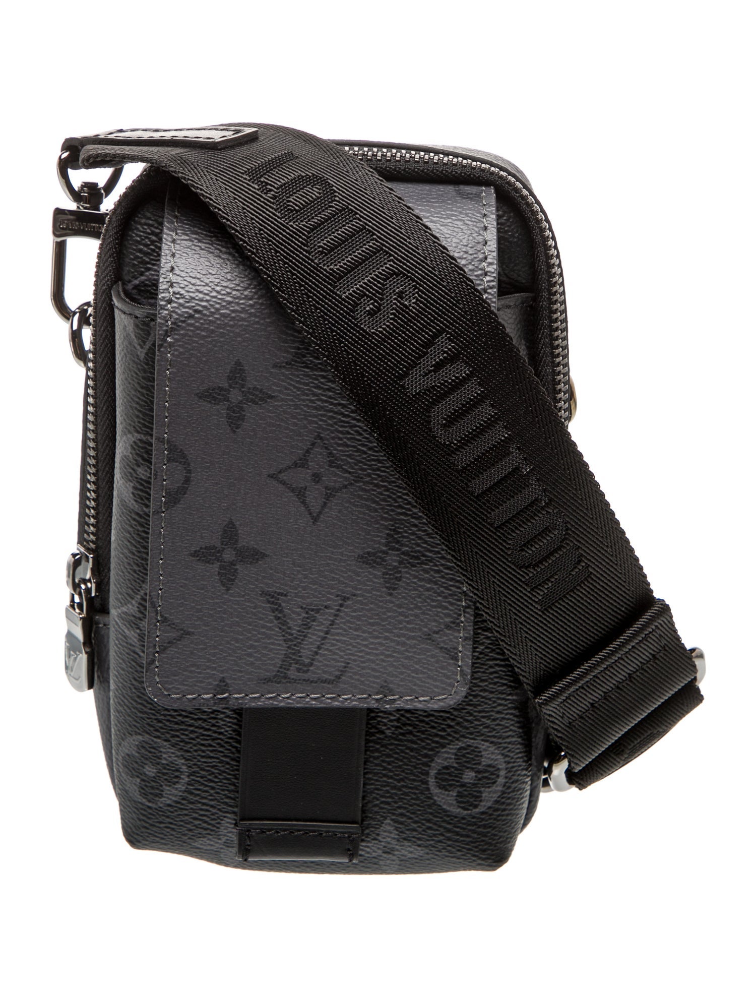 Louis Vuitton Monogram Eclipse Double Phone Pouch