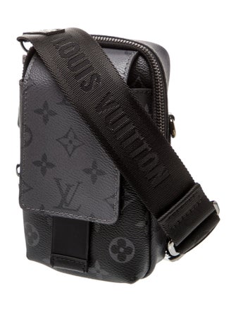 Louis Vuitton Monogram Eclipse Double Phone Pouch