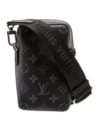 Louis Vuitton Monogram Eclipse Double Phone Pouch