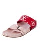 Louis Vuitton Leather Printed Slides