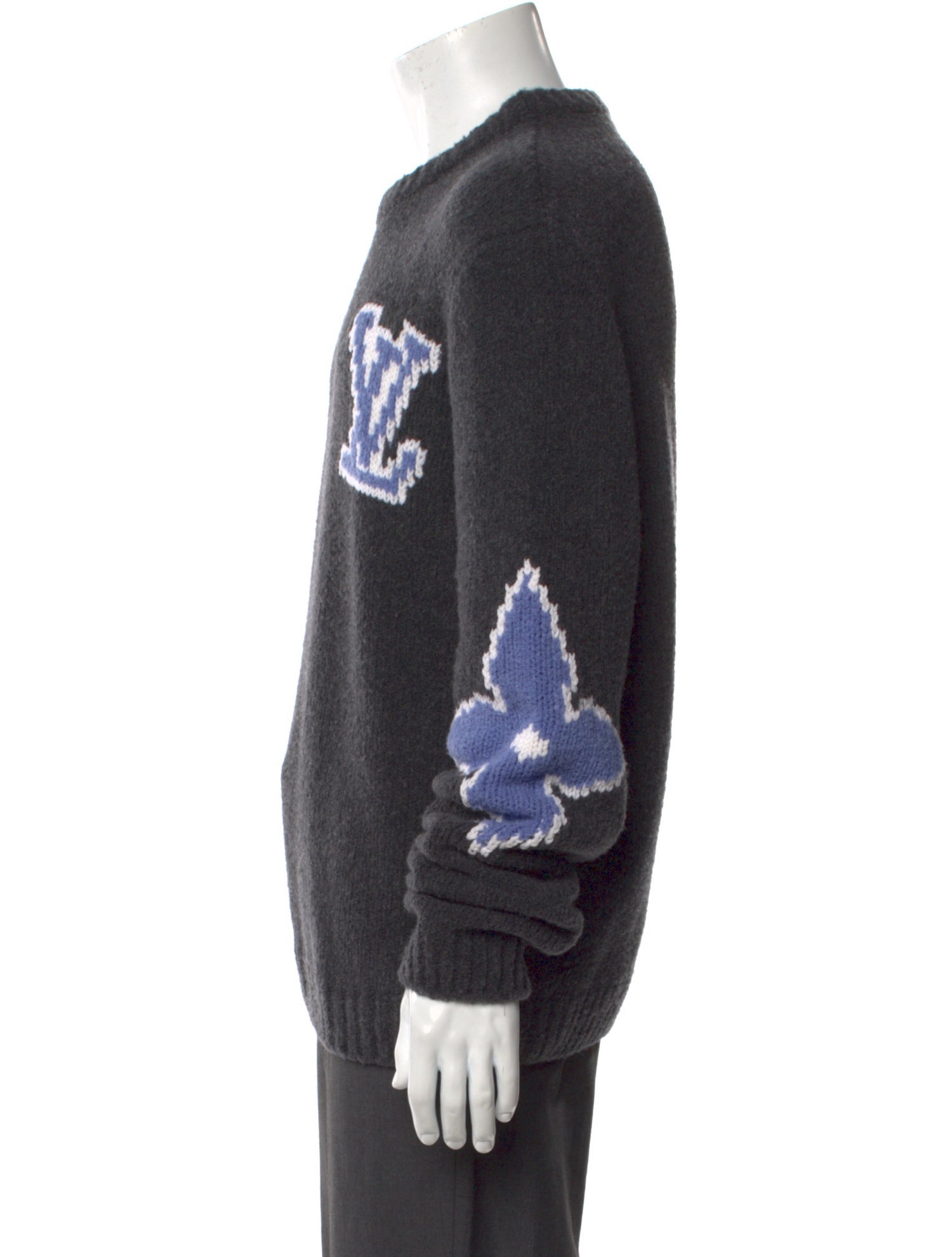 Louis Vuitton 2025 Signature Logo Pullover