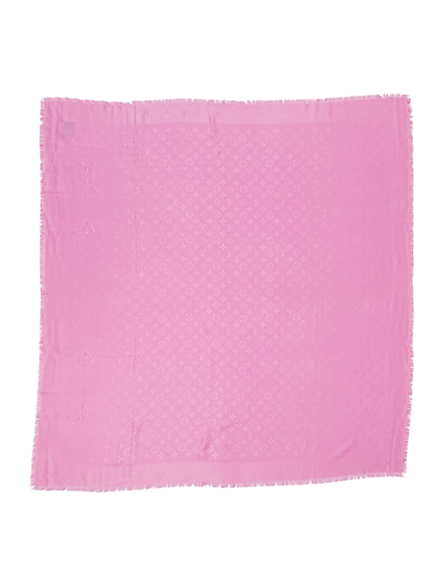 Louis Vuitton Silk LV Monogram Shawl