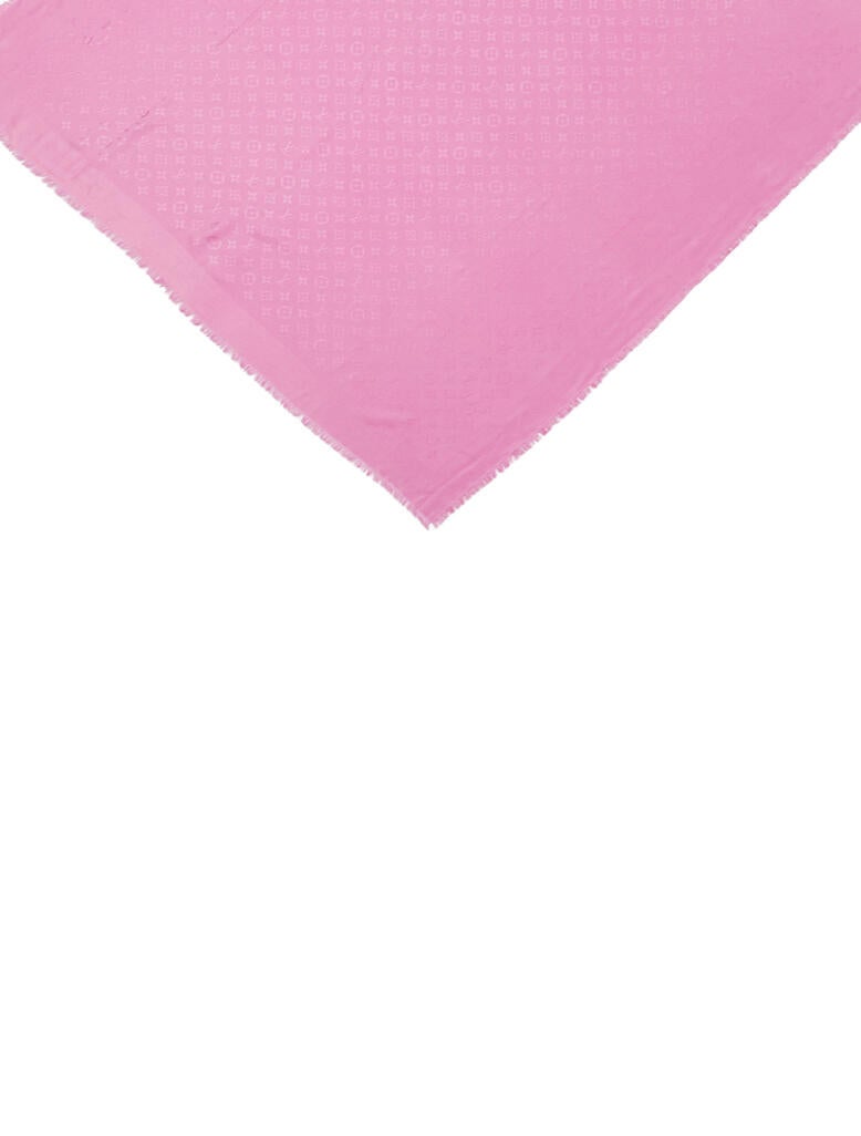 Louis Vuitton Silk LV Monogram Shawl