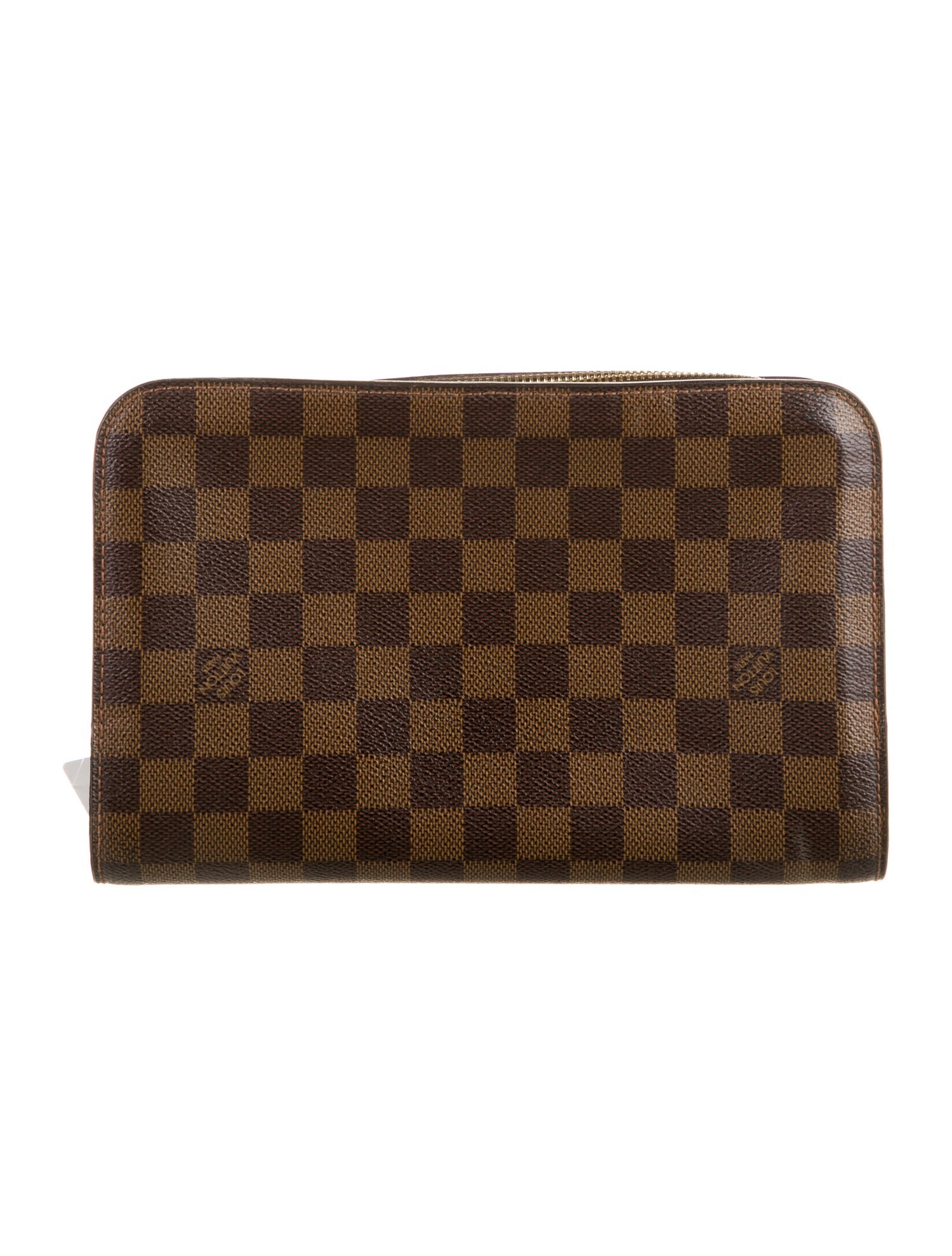 Louis Vuitton Damier Ebene Pochette Saint Louis Vintage