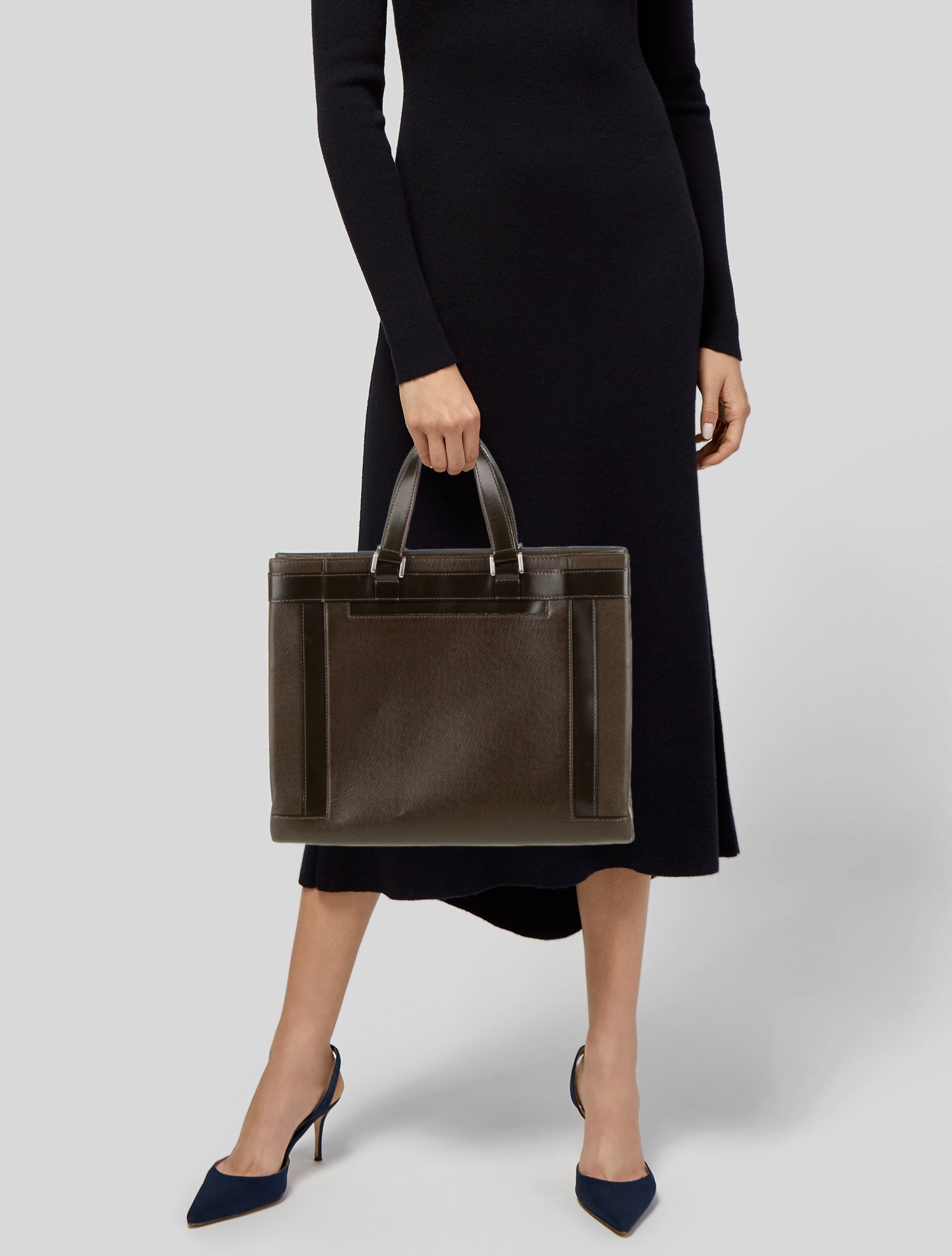 Louis Vuitton Leather Briefcase