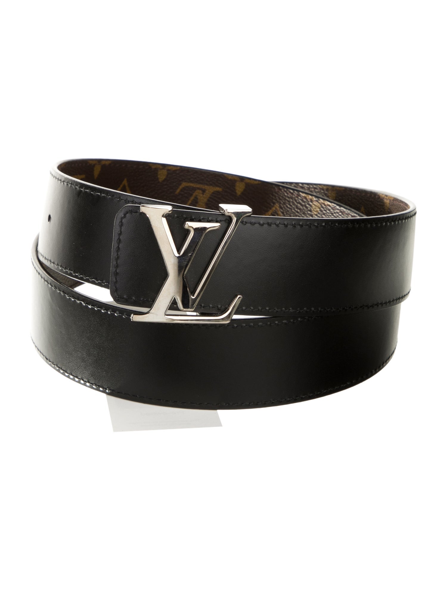 Louis Vuitton 2015 LV Initiales Reversible Waist Belt