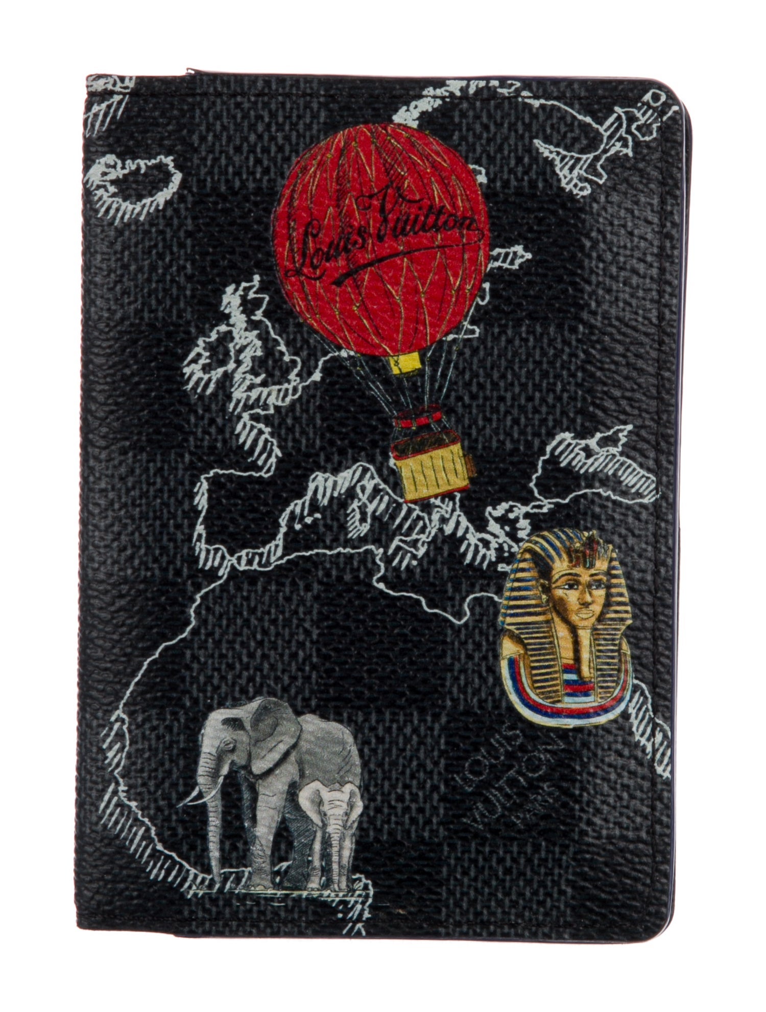 Louis Vuitton Damier Graphite Pattern Coated Canvas Pocket Organizer