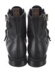 Louis Vuitton LV Monogram Leather Combat Boots