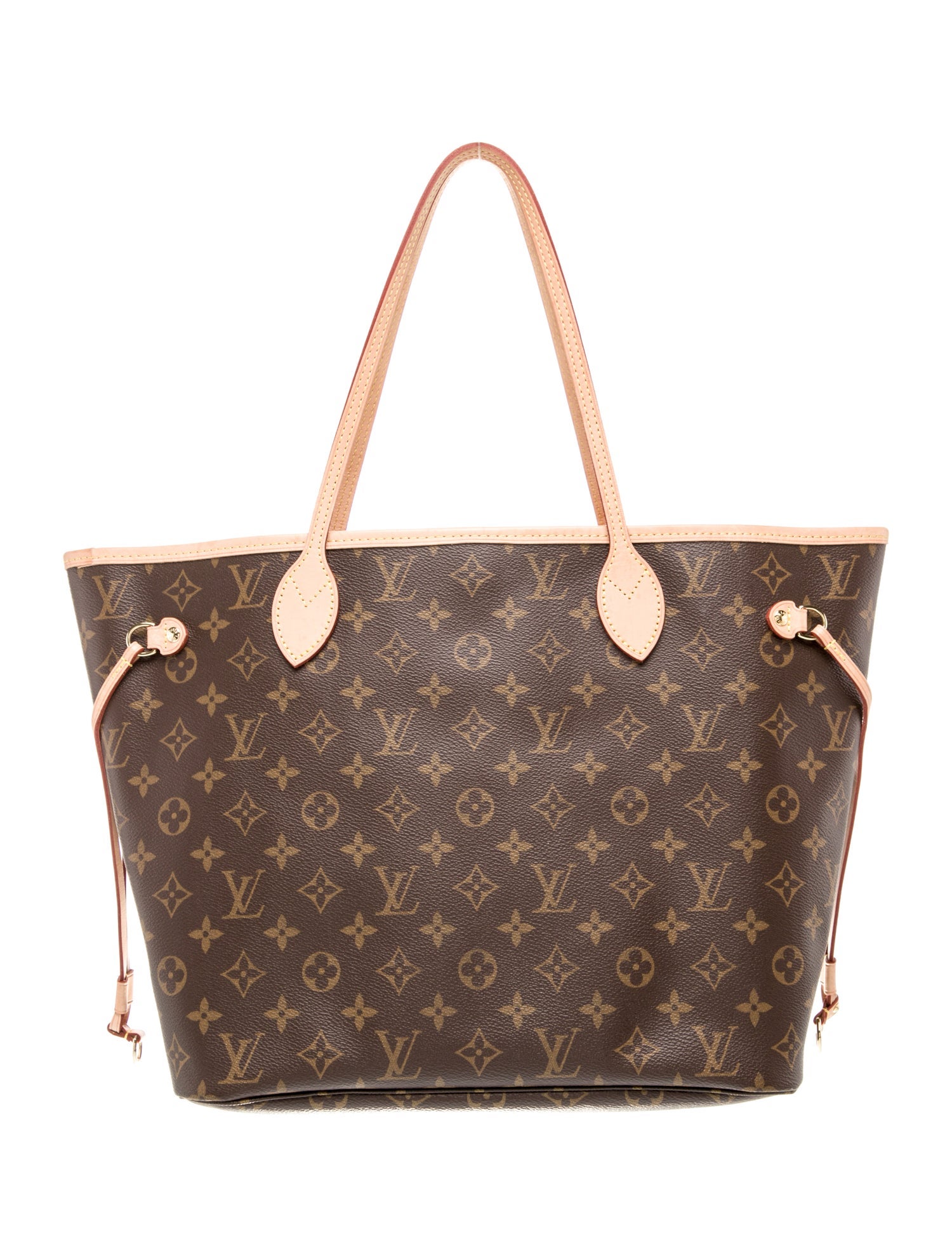 Louis Vuitton LV Monogram Neverfull w/Pouch MM