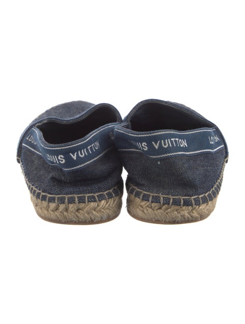 Louis Vuitton Denim Graphic Print Espadrilles