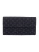 Louis Vuitton 2002 Monogram Mini Lin Pattern Sarah Wallet