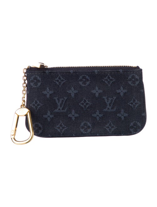 Louis Vuitton 2003 Monogram Mini Lin Pattern Key Holder