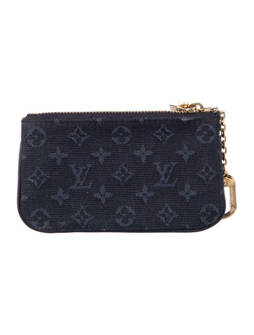 Louis Vuitton 2003 Monogram Mini Lin Pattern Key Holder