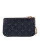 Louis Vuitton 2003 Monogram Mini Lin Pattern Key Holder