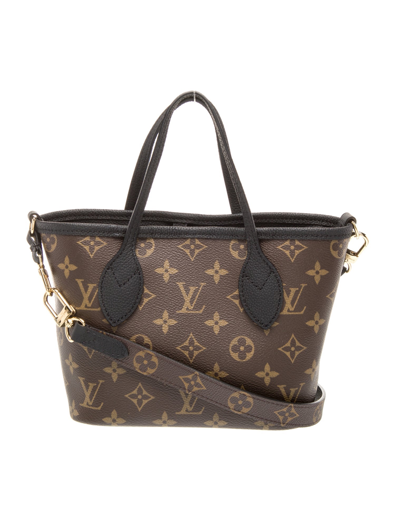 Louis Vuitton Monogram Neverfull Bandouliere Inside Out BB