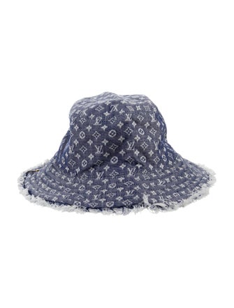 Louis Vuitton Bobbygram Denim Reversible Bucket Hat