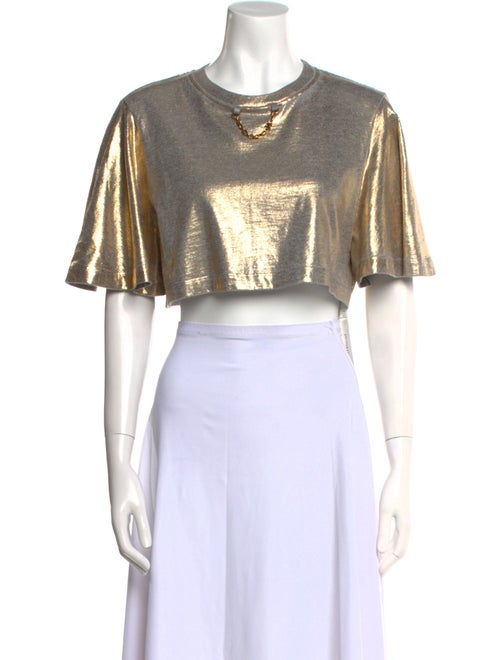 Louis Vuitton 2023 Crew Neck Crop Top